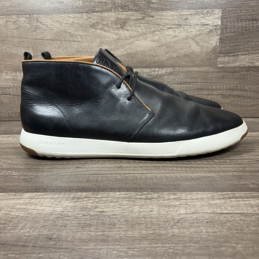 Cole Haan GrandPro Chukka Black Mens US Size 13 C24789 Boots